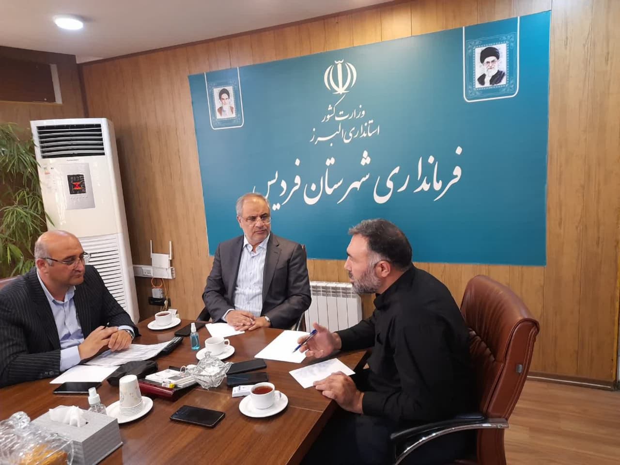 مشکلات شهرستان فردیس با حضور معاون استاندار البرز بررسی شد