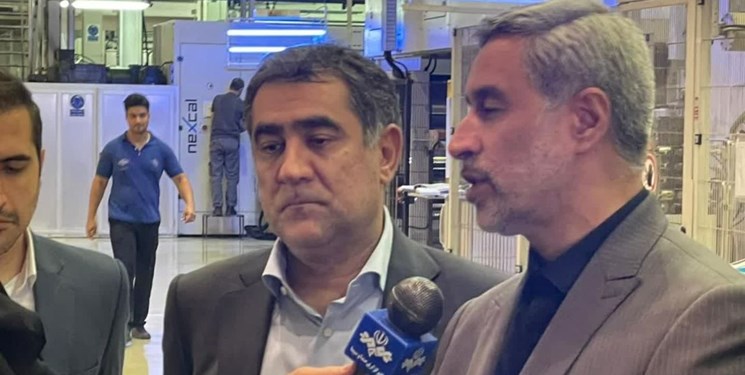 خط تولید جدید شرکت بافتسان به بهره‌برداری رسید