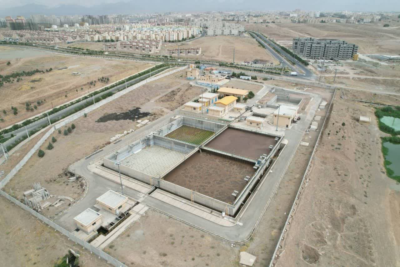 افزایش دو برابری ظرفیت تولید پساب تصفیه‌خانه فاضلاب شهر جدید مهستان