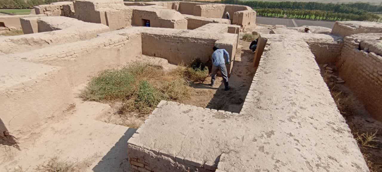 آغاز عملیات مرمتی در محوطه ازبکی