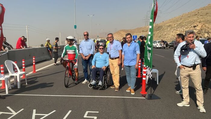 مسابقات دوچرخه سواری قهرمانی پیشکسوتان کشور در البرز آغاز شد