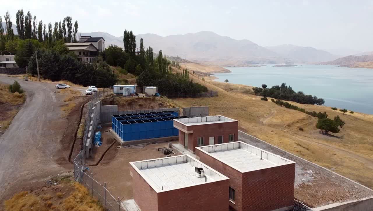 تصفیه‌خانه فاضلاب روستای زیدشت طالقان به بهره‌برداری می‌رسد