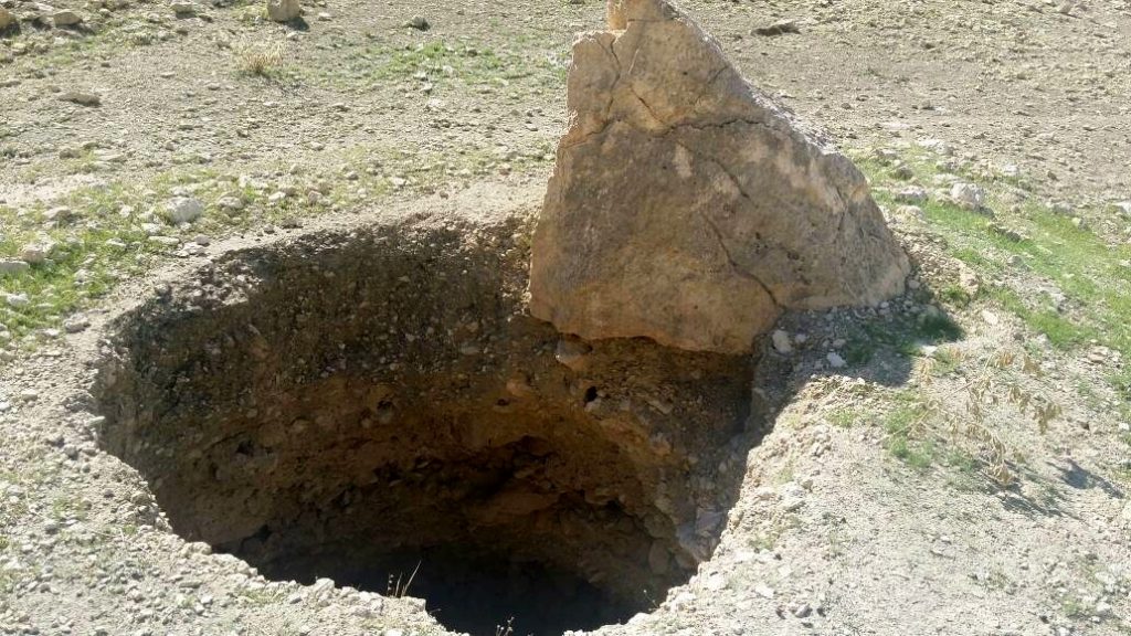 دستگیری باند حفاریان غیر مجاز در شرق شهرستان کرج