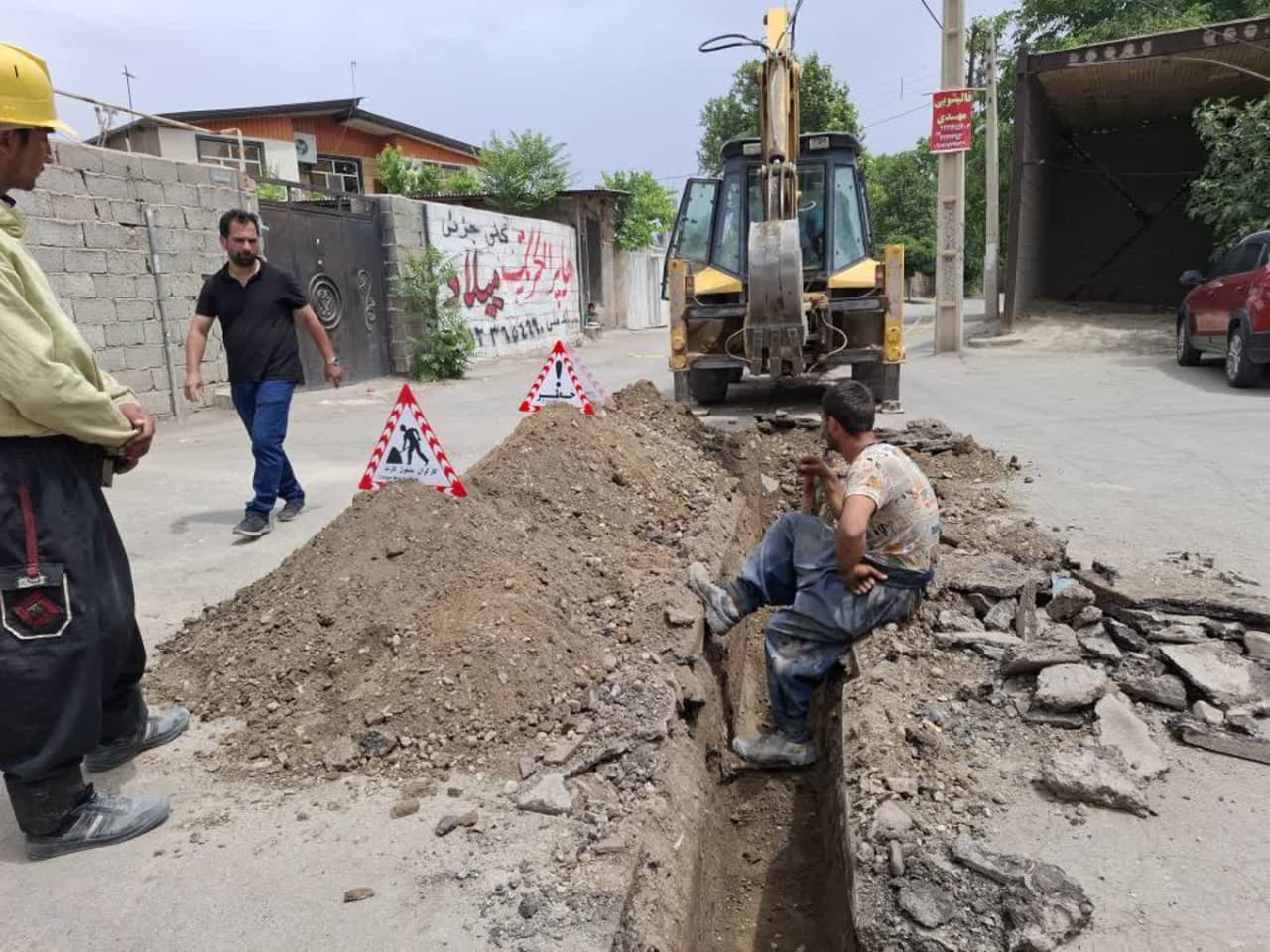 اجرای ۳۰ هزار متر شبکه آبرسانی روستایی در البرز؛ دستاوردهای یکساله آبفا در توسعه شبکه آبرسانی